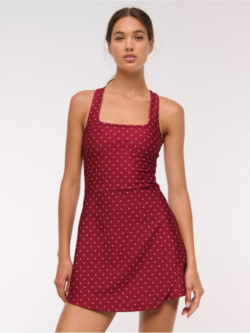 Abercrombie YPB sculptLUX Cross-Back Mini dress